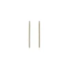 Sale Gabriel & Co. 14K Yellow Gold French Pave 30mm Round Inside Out Diamond Hoop Earrings