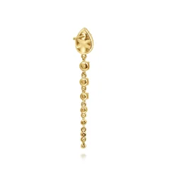 New Gabriel & Co. 14K Yellow Gold Graduating Diamond Stud Drop Earrings