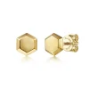 Online Gabriel & Co. 14K Yellow Gold Hexagon Stud Earrings