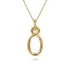 Sale Gabriel & Co. 14K Yellow Gold Hinge Function Bujukan Pendant Necklace
