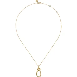 Sale Gabriel & Co. 14K Yellow Gold Hinge Function Bujukan Pendant Necklace