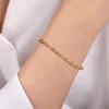 Clearance Gabriel & Co. 14K Yellow Gold Hollow Chain Bracelet