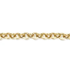 Best Gabriel & Co. 14K Yellow Gold Hollow Link Chain Bracelet