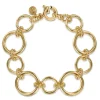 Discount Gabriel & Co. 14K Yellow Gold Hollow Tube Link Bracelet