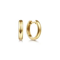 Best Gabriel & Co. 14K Yellow Gold Huggie Earrings