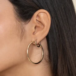 Gabriel & Co. 14K Yellow Gold Huggie Earrings