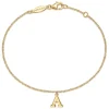 Clearance Gabriel & Co. 14K Yellow Gold Initial A Bracelet