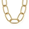 Clearance Gabriel & Co. 14K Yellow Gold Large Oval Link Chain Necklace