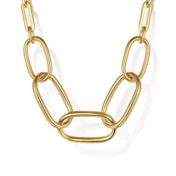Sale Gabriel & Co. 14K Yellow Gold Large Oval Link Chain Necklace