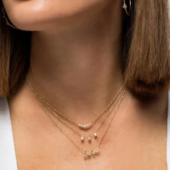 Sale Gabriel & Co. 14K Yellow Gold Love Necklace