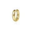 Hot Gabriel & Co. 14K Yellow Gold Mens Round Tube Single Huggie Earring
