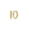 New Gabriel & Co. 14K Yellow Gold 20mm Bujukan Classic Hoop Earrings