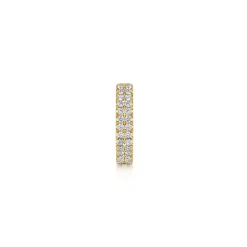 Discount Gabriel & Co. 14K Yellow Gold 15mm Diamond Earcuff Earring