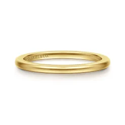 Discount Gabriel & Co. 14K Yellow Gold 1.5mm Mini Spacer Band