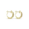 Outlet Gabriel & Co. 14K Yellow Gold 15mm Prong Set Diamond Huggies