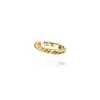 Gabriel & Co. 14K Yellow Gold 13mm Rope Single Cuff Earrings