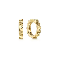 Outlet Gabriel & Co. 14K Yellow Gold 15mm Spike Hoop Earcuff