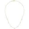 Sale Gabriel & Co. 14K Yellow Gold Moon Plain Necklace