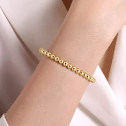 Discount Gabriel & Co. 14K Yellow Gold Open Bujukan Cuff Bracelet