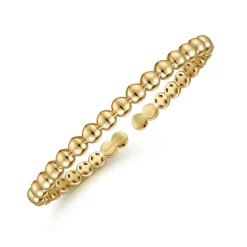 Discount Gabriel & Co. 14K Yellow Gold Open Bujukan Cuff Bracelet
