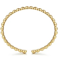 Discount Gabriel & Co. 14K Yellow Gold Open Bujukan Cuff Bracelet