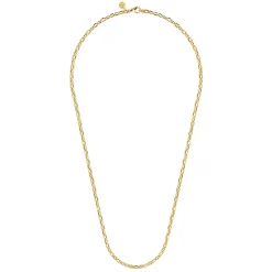 Best Gabriel & Co. 14K Yellow Gold Oval Link Chain Necklace