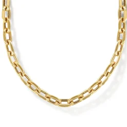 Best Gabriel & Co. 14K Yellow Gold Oval Link Chain Necklace