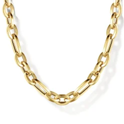 Outlet Gabriel & Co. 14K Yellow Gold Oval Link Chain Necklace