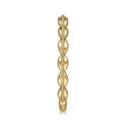 Sale Gabriel & Co. 14K Yellow Gold Oval Station Ring