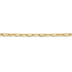 Best Gabriel & Co. 14K Yellow Gold Paperclip Chain Bracelet 2.3mm 7 inch