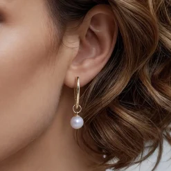 Outlet Gabriel & Co. 14K Yellow Gold Pearl Earring Charm