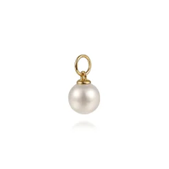 Outlet Gabriel & Co. 14K Yellow Gold Pearl Earring Charm
