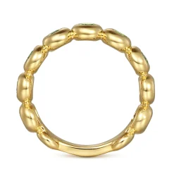 Clearance Gabriel & Co. 14K Yellow Gold PE - Peridot Ladies Ring
