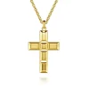 Discount Gabriel & Co. 14K Yellow Gold Plain Cross Pendant
