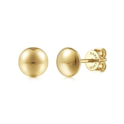 Clearance Gabriel & Co. 14K Yellow Gold Plain Earrings
