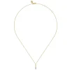 Hot Gabriel & Co. 14K Yellow Gold Rainbow Color Stone Bar Necklace