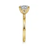 Clearance Gabriel & Co. 14K Yellow Gold Round Diamond Engagement Ring