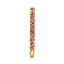 Clearance Gabriel & Co. 14K Yellow Gold Ruby Stackable Ring