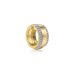 Sale Gabriel & Co. 14K Yellow Gold Single Diamond Ear Cuff