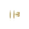 Outlet Gabriel & Co. 14K Yellow Gold Smooth Bar Stud Earrings