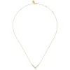 Hot Gabriel & Co. 14K Yellow Gold Spike Graduating Diamond Chevron Bar Necklace
