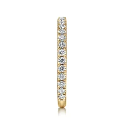 New Gabriel & Co. 14K Yellow Gold Stackable Diamond Ring