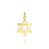 New Gabriel & Co. 14K Yellow Gold Star of David Pendant