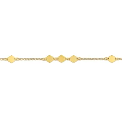 Sale Gabriel & Co. 14K Yellow Gold Stations Bracelet