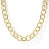 Online Gabriel & Co. 14K Yellow Gold Textured Oval Link Chain Necklace