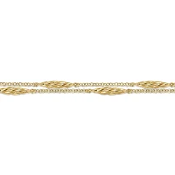 Sale Gabriel & Co. 14K Yellow Gold Twisted Chain Bracelet