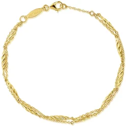 Sale Gabriel & Co. 14K Yellow Gold Twisted Chain Bracelet