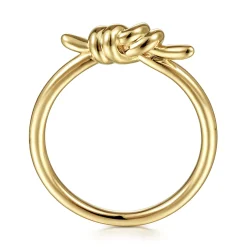 Outlet Gabriel & Co. 14K Yellow Gold Twisted Knot Ring