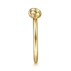 Outlet Gabriel & Co. 14K Yellow Gold Twisted Knot Ring