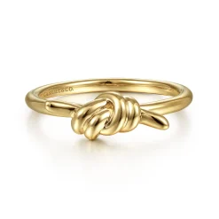 Outlet Gabriel & Co. 14K Yellow Gold Twisted Knot Ring